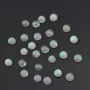 Cabochon opale ethiopian ronde 4mm x 1pc
