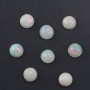 Cabochon opal ethiopian round 7mm x 1pc