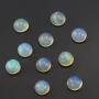 Cabochon opale ethiopian ronde 7mm x 1pc