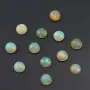 Cabochon opale ethiopian ronde 7mm x 1pc