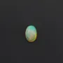 Cabochon opal ethiopian round 4x6mm x 1pc