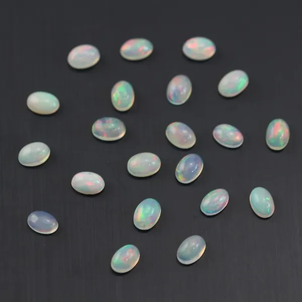 Oval Etíope Opal Cabochon 4x6mm x 1pc