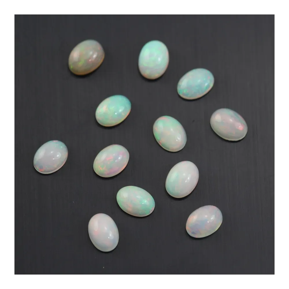 Cabochon opale ethiopian ovale 5x7mm x 1pc