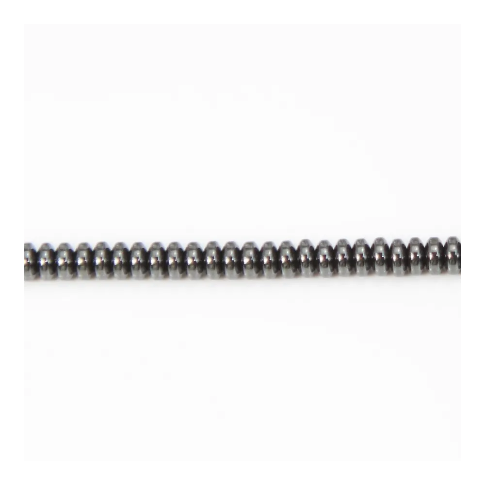 Hématite rondelle 2x4mm x 40cm 