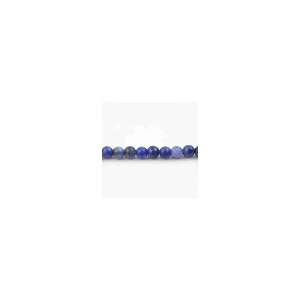 Sodalite ronde 6mm x 6pcs 