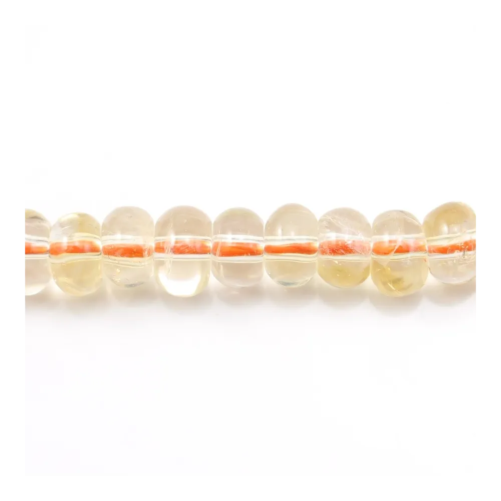 Citrine Rondelle 6x10mm x 40cm