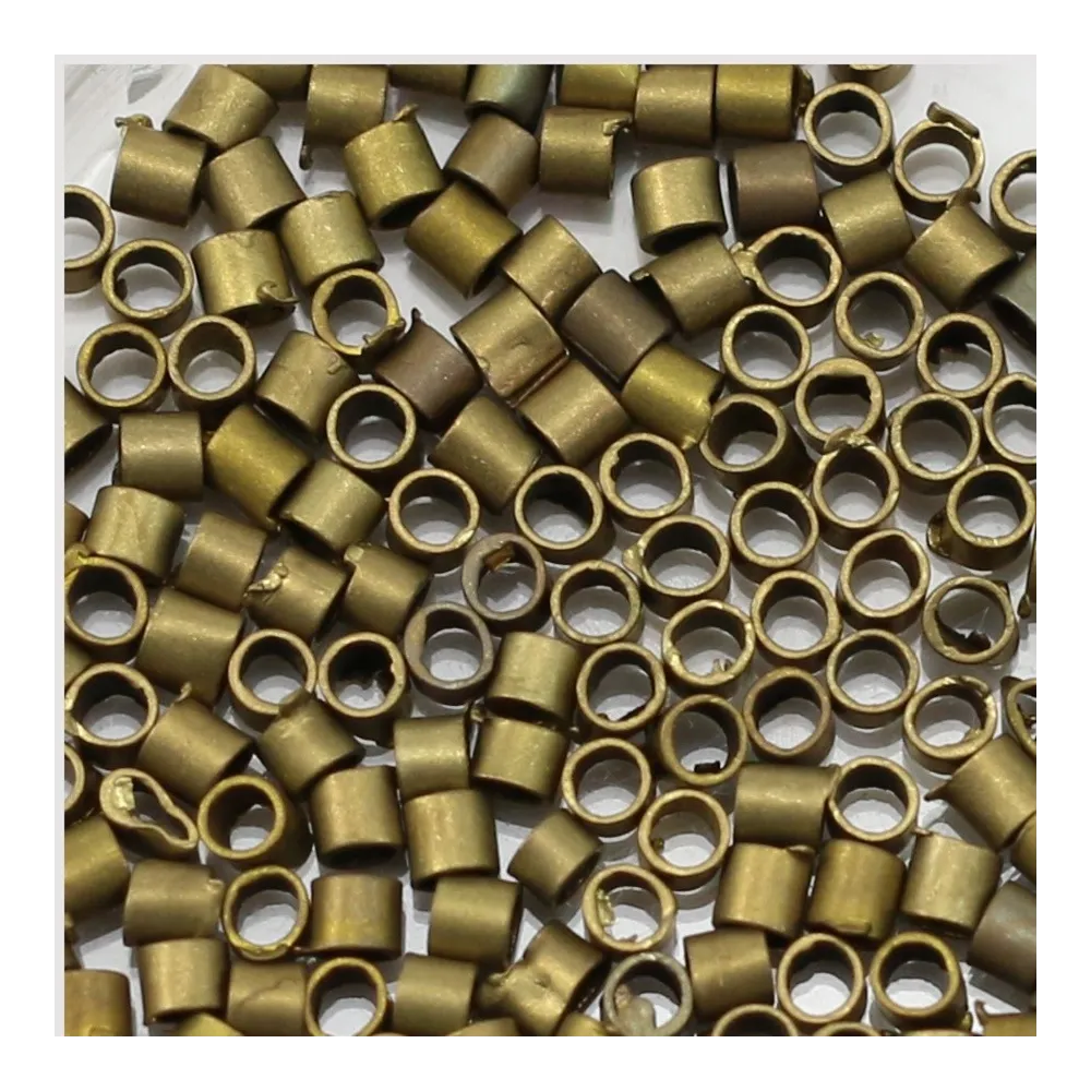 Tube à écraser bronze 2mm x 200pcs