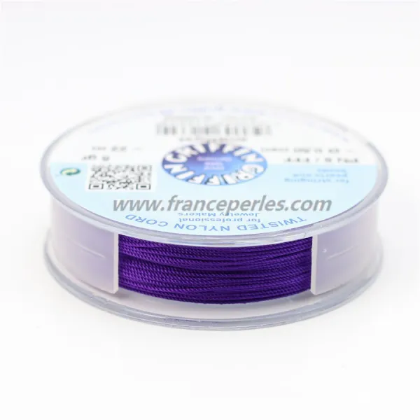 FIL POWER NYLON GRIFFIN AMETHYSTE 0.5MM 22M 5G