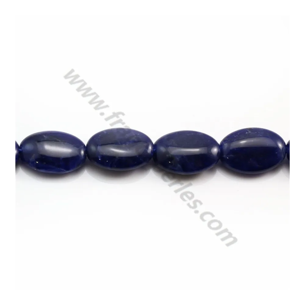 Sodalite goutte plate 20x15mm x 40cm (20pcs)