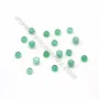 Cabochon aventurine rond 6mm x 4pcs