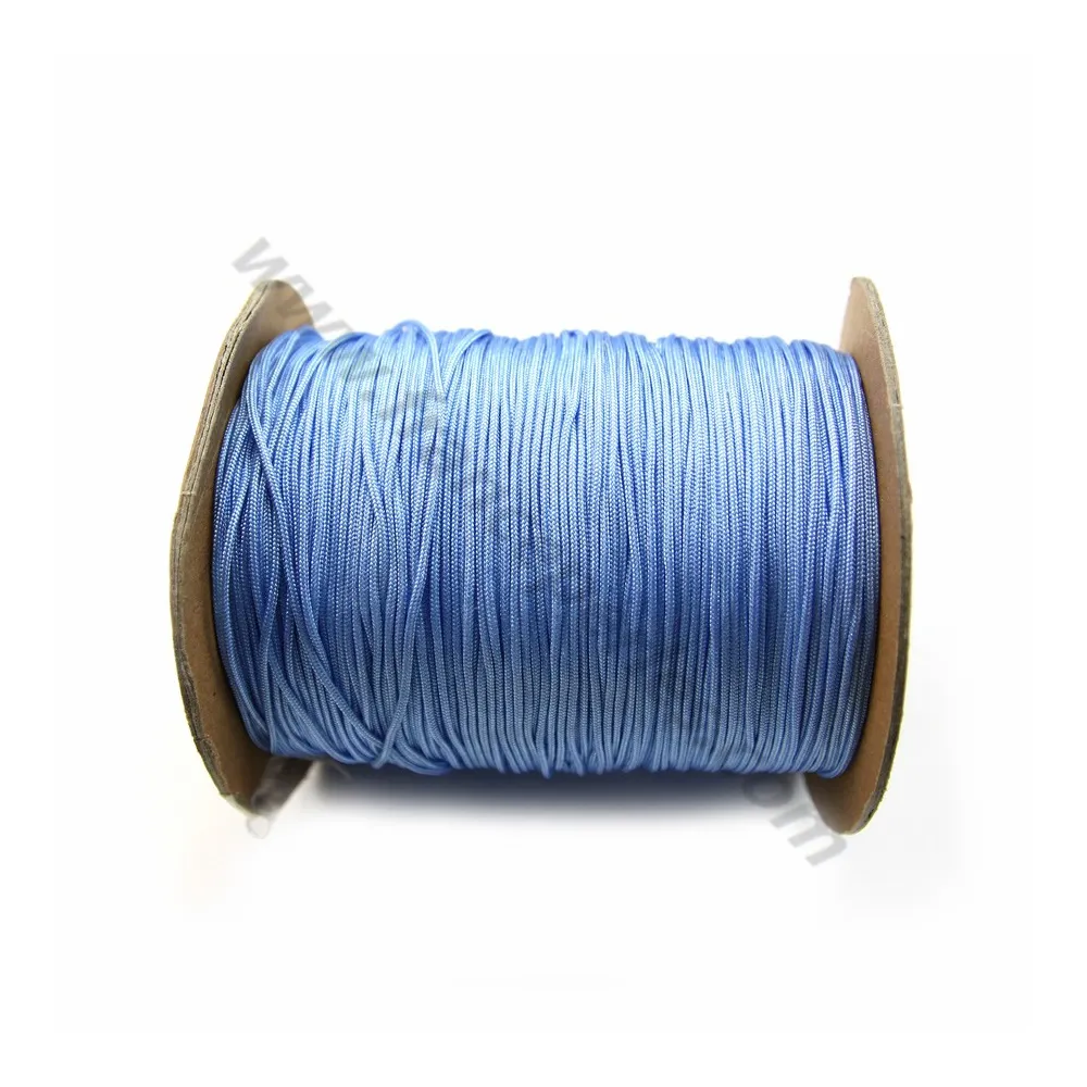 Fil polyester bleu clair 1mm x 2m