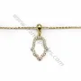 Stopper pour pendentif 3x6.6mm x 5pcs
