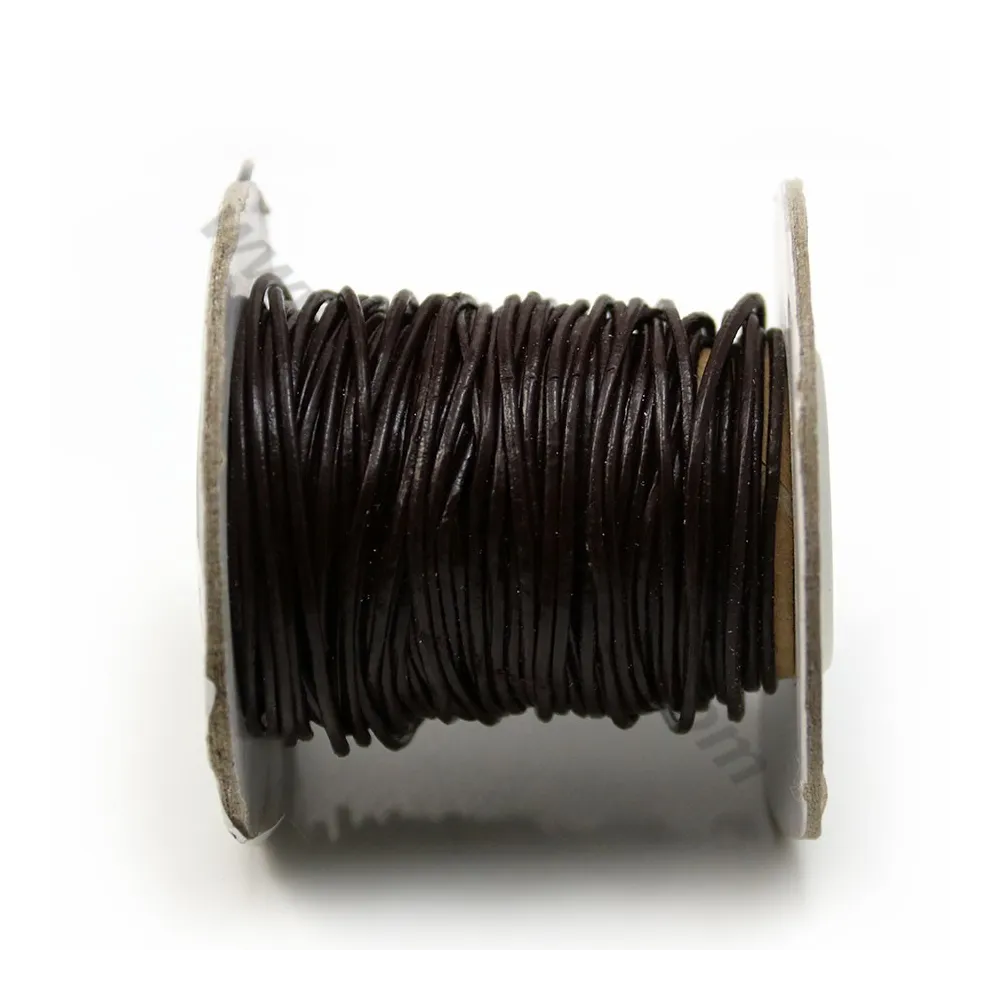 Leather brown cord 1.2mm x 1m