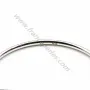 Bracelet jonc flexible 56mm en argent 925 x 1pc