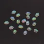 Cabochon opal ethiopian round 7x9mm x 1pc
