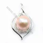 Silver  925 Rhodium pendantif  25mm x 1pc  