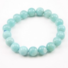 Bracelet Tania Amazonite Round 10 MM