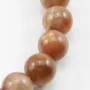 Bracelet Samara Pierre Soleil Boule Ronde 10 MM