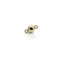 Breloque en Gold Filled, en forme de boule avec anneau, 4mm x 1pc