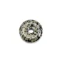 Dalmatian jasper donut 30mm x 1pc