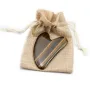 Gua Sha masseur en Oeuil de tigre x 1pc