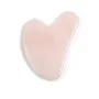 Gua Sha masseur en Quartz rose x 1pc