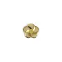 Intercalaire en laiton brut, de forme fleur 24mm x 10pcs