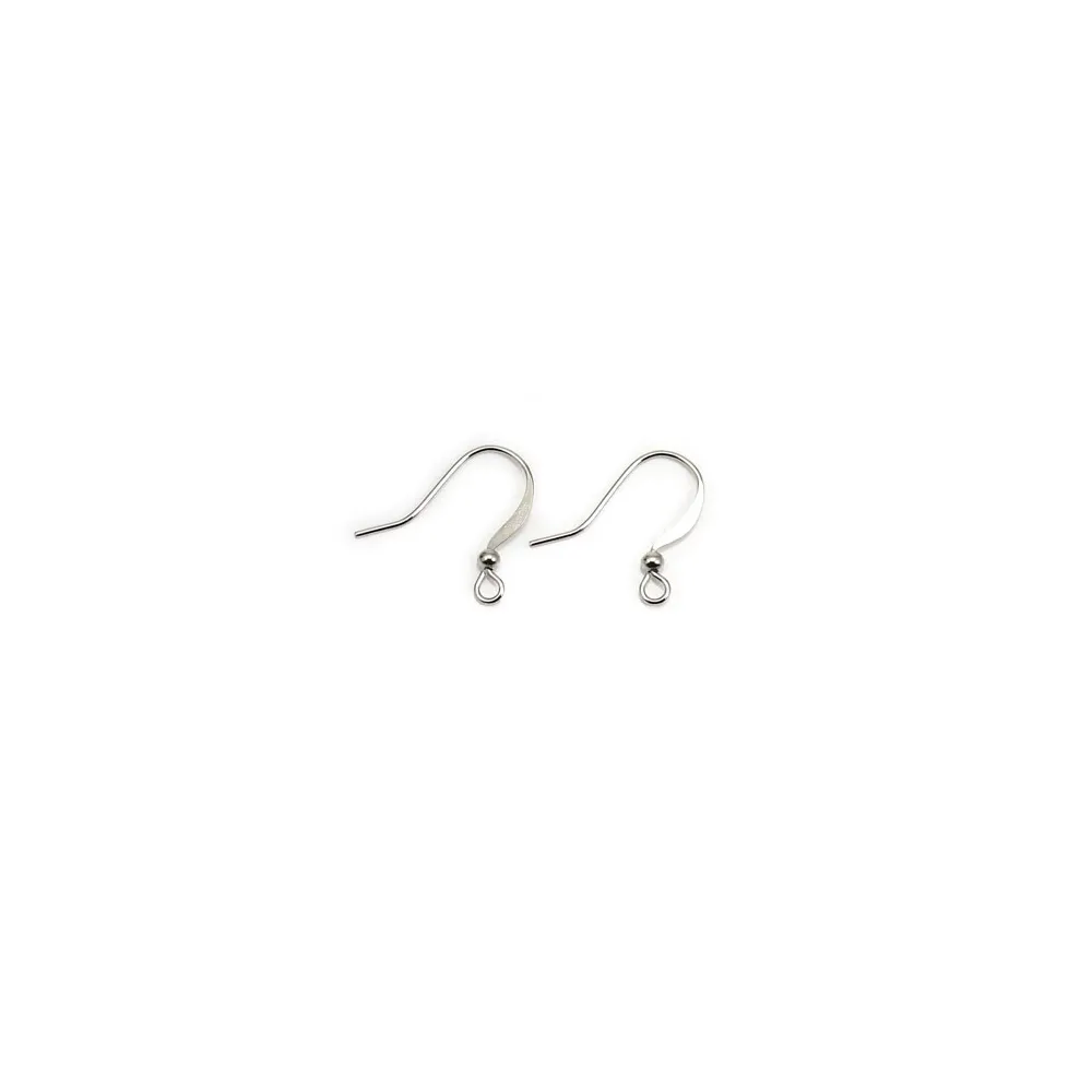 Crochets d'oreilles en métal x 20pcs
