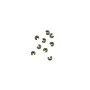 Cache noeud en métal 4mm en couleur bronze x 50pcs
