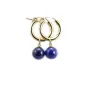 Boucle d'oreille multi pierre