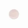 Cabochon quartz rose, rond plat 25mm x 1pc