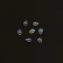 Cabochon opale ethiopian goutte 4x6mm x 1pc