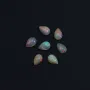 Cabochon opale ethiopian goutte 6x9mm x 1pc