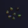 Cabochon opale ethiopian goutte 6x8mm x 1pc