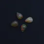 Cabochon opale ethiopian goutte 8x11mm x 1pc