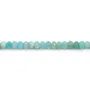 Amazonite rondelle facette 2x3mm x 40cm