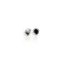 Clous d'oreilles plateau oval pour cabochon 4x6mm en argent 925 x 2pcs