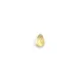 Pendentif en citrine, de forme goutte facette x 1pc