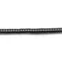 Hematite rondelle 2x1mm x 40cm