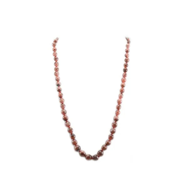 Collier rhodochrosite
