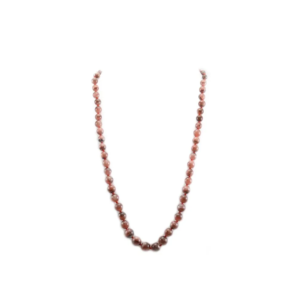 Collier rhodochrosite