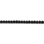 Onyx noir matte, ronde, 3mm x 40cm