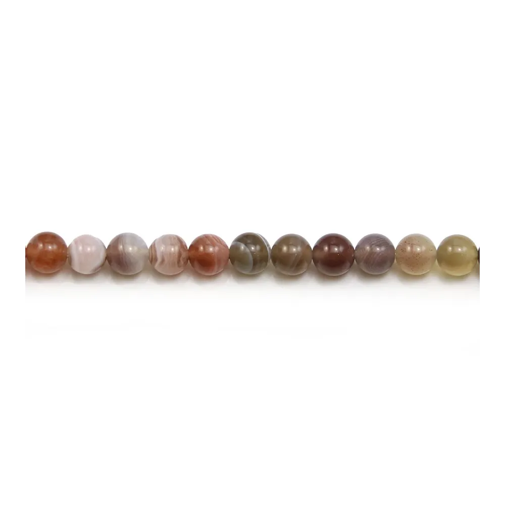 Agate botswana ronde 6mm x 40cm
