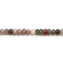 Agate du botswana rondelle facette 4x6mm x 40cm