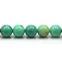 Agate d'herbe verte ronde 12mm x 40cm