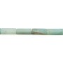 Amazonite blue, in the shape of a rectangle, size 4 * 13.5mm x 40cm