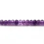 Améthyste Rondelle Facette 4x6mm x 10 st