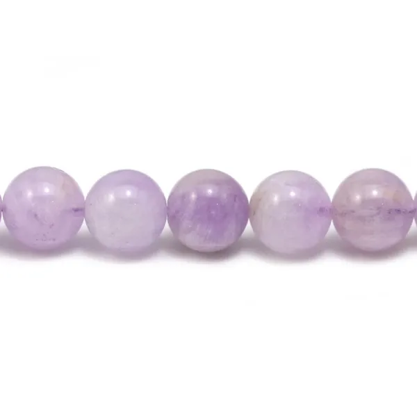 Améthyste Claire Ronde 10mm x 5pcs
