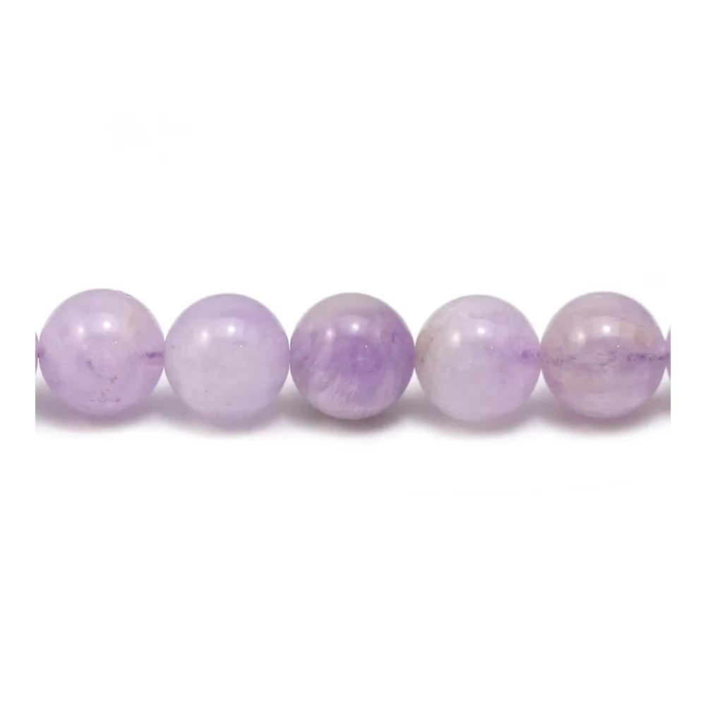 Clear Amethyst Round 10mm x 5pcs