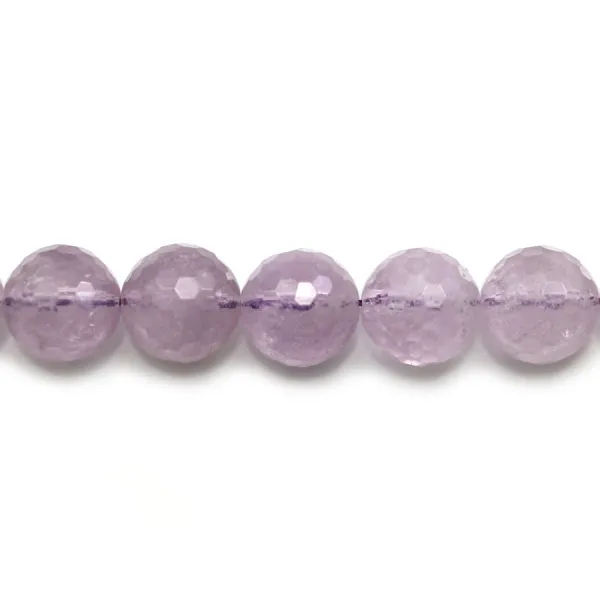 Améthyste Claire Ronde Facette